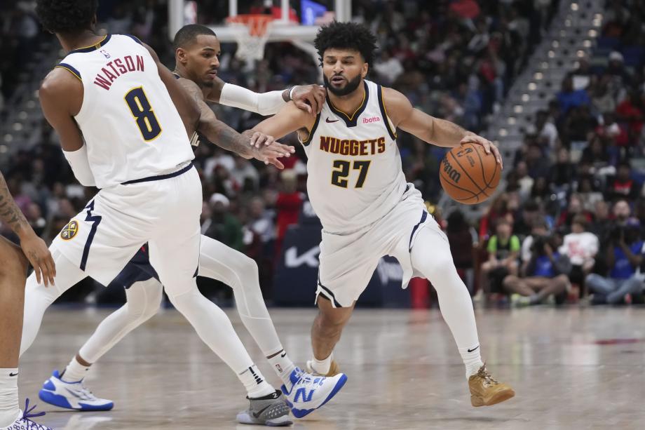 约基奇三双穆雷27+8 掘金加时逆转送鹈鹕七连败