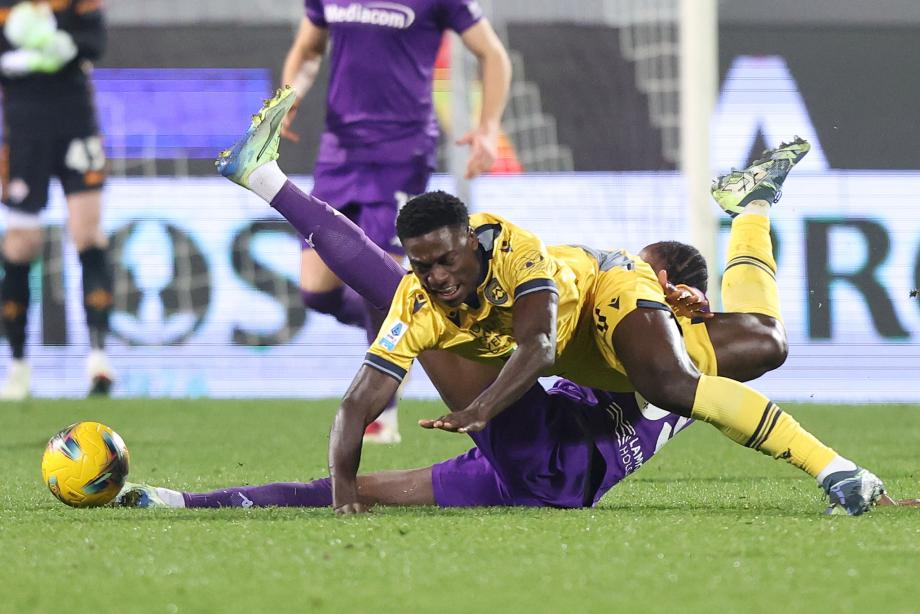 卢卡、托万建功基恩破门 乌迪内斯2-1佛罗伦萨