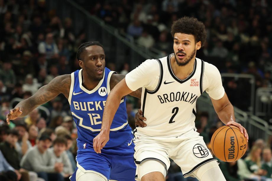 字母哥利拉德缺阵 约翰逊领衔3人20+篮网擒雄鹿