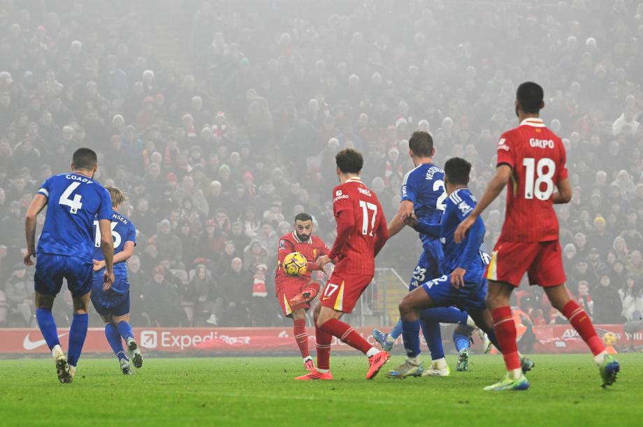 加克波世界波萨拉赫破门 利物浦3-1莱斯特城