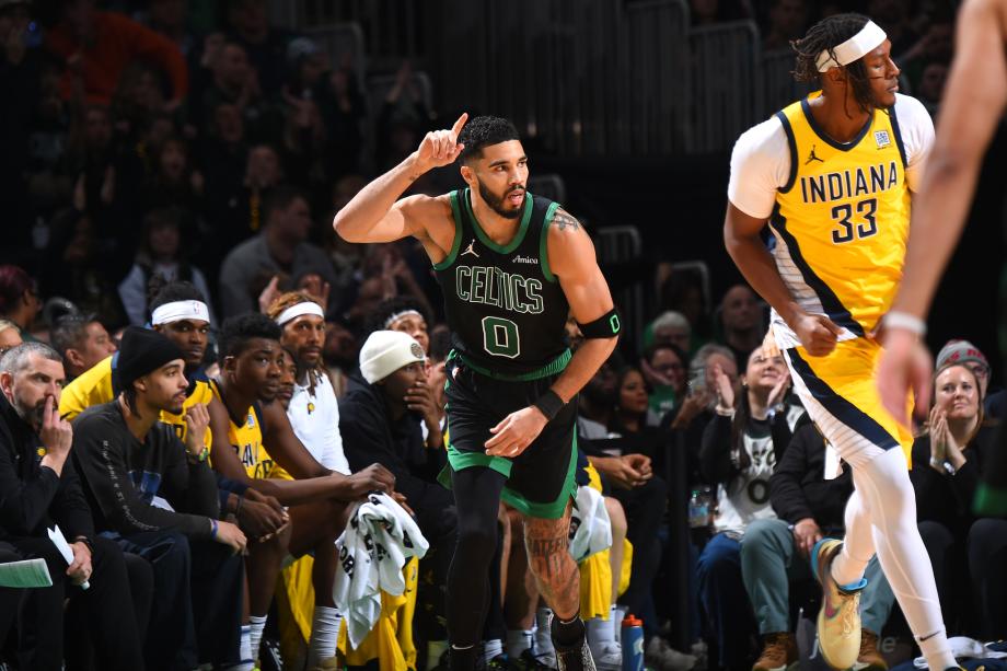 布朗44+5塔图姆22+13 凯尔特人37分大胜步行者