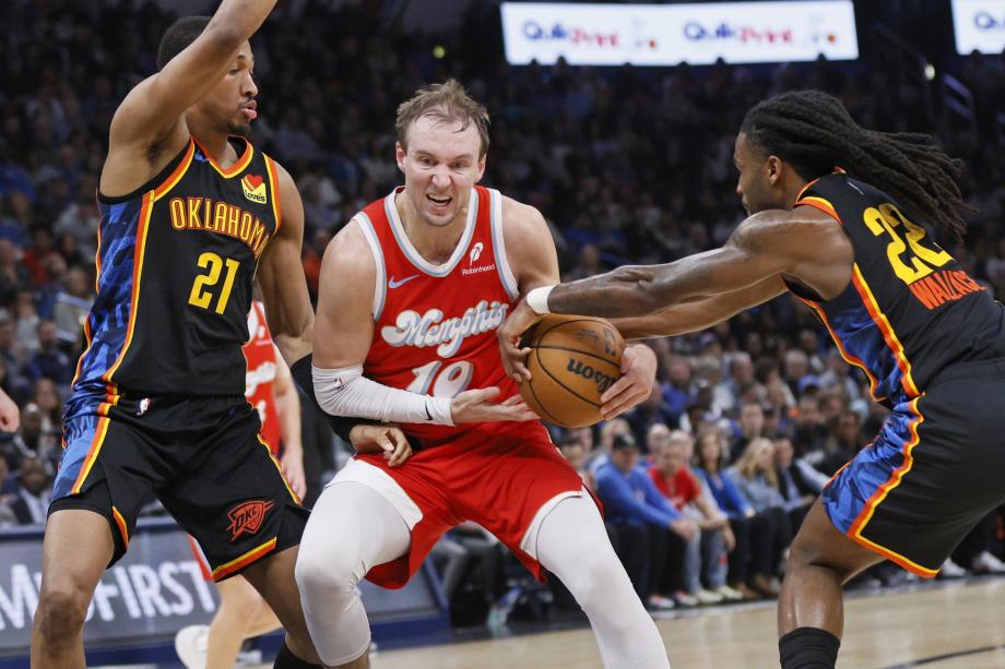 亚历山大砍35+6+7 雷霆力擒灰熊取11连胜