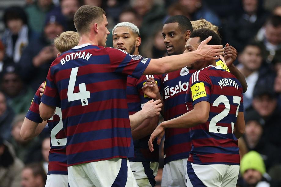 戈登破门伊萨克反超 热刺主场1-2遭纽卡逆转