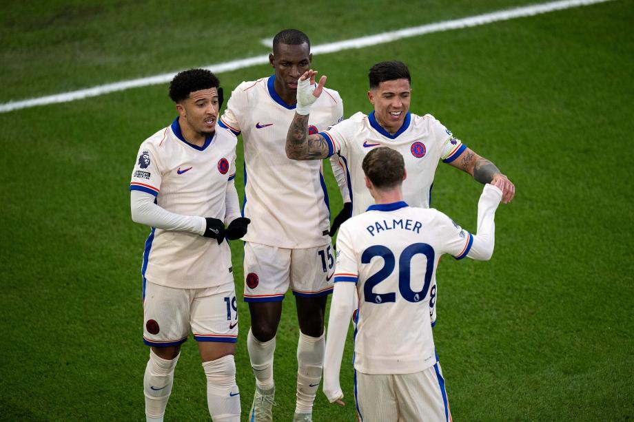 帕尔默破门无果 切尔西1-1水晶宫四轮不胜