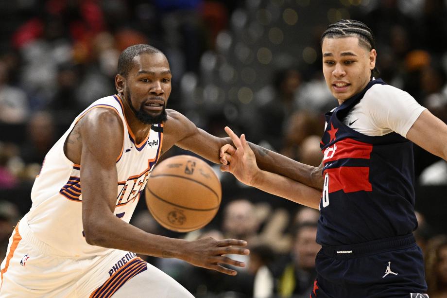 布克37+5杜兰特23分 邓恩两双 奇才8连败