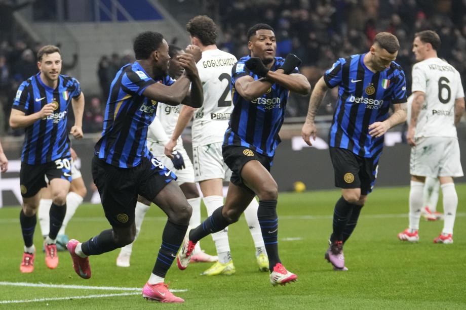 意甲-劳塔罗世界波邓弗里斯建功 国米3-1恩波利