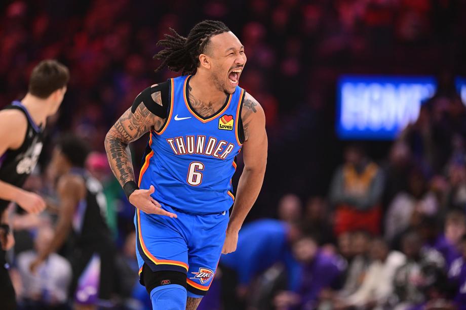 亚历山大54分生涯新高 雷霆力克爵士主场13连胜