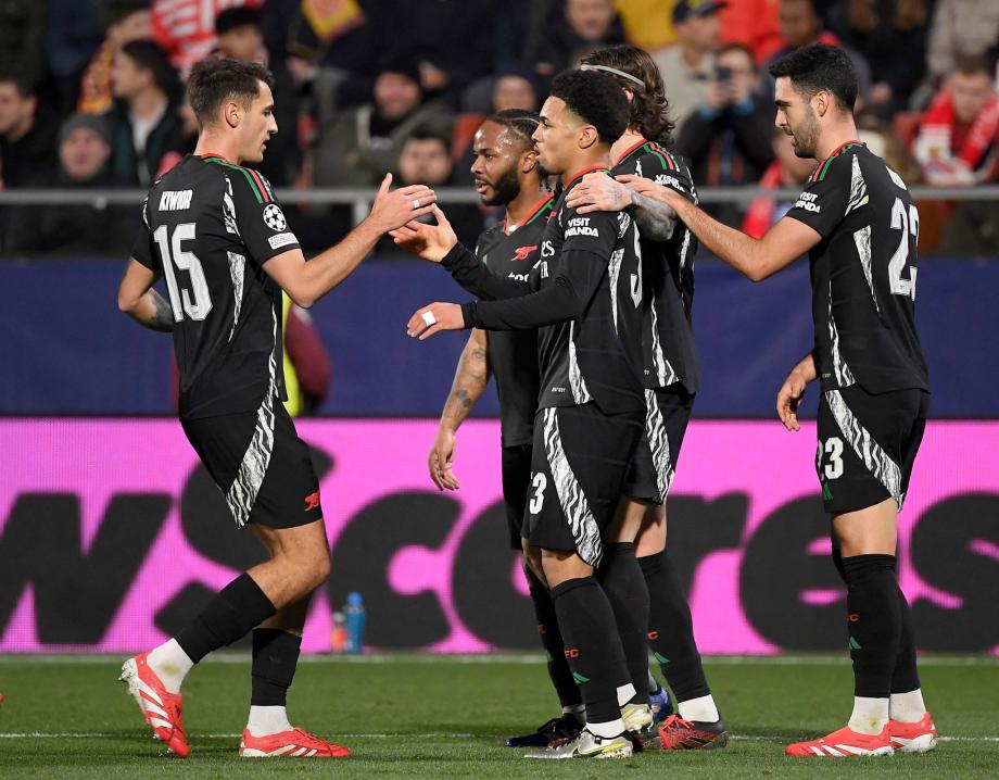 欧冠-恩瓦内里世界波 阿森纳2-1第三名晋级16强