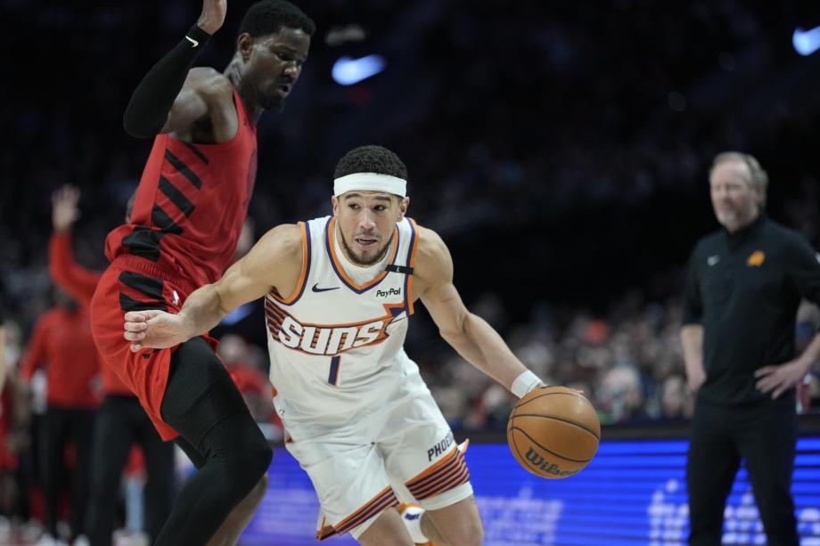 杜兰特27+5+5艾顿25+20 开拓者加时胜太阳