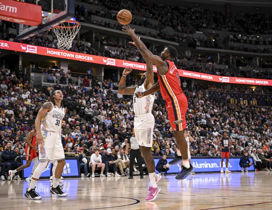 约基奇38+10锡安28分 掘金轻取鹈鹕