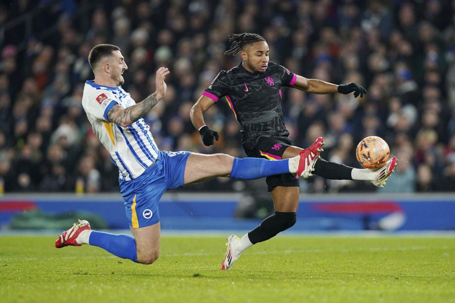 足总杯-三笘薰建功 布赖顿2-1切尔西晋级