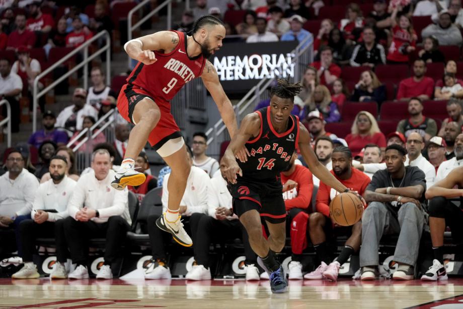 杰伦-格林18+9兰代尔11分 火箭擒猛龙结束6连败