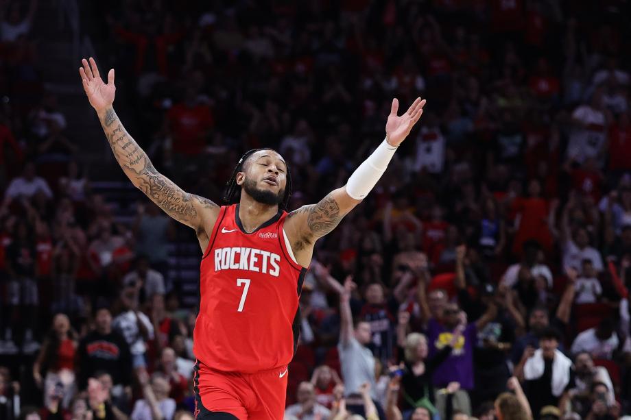 杰伦-格林18+9兰代尔11分 火箭擒猛龙结束6连败