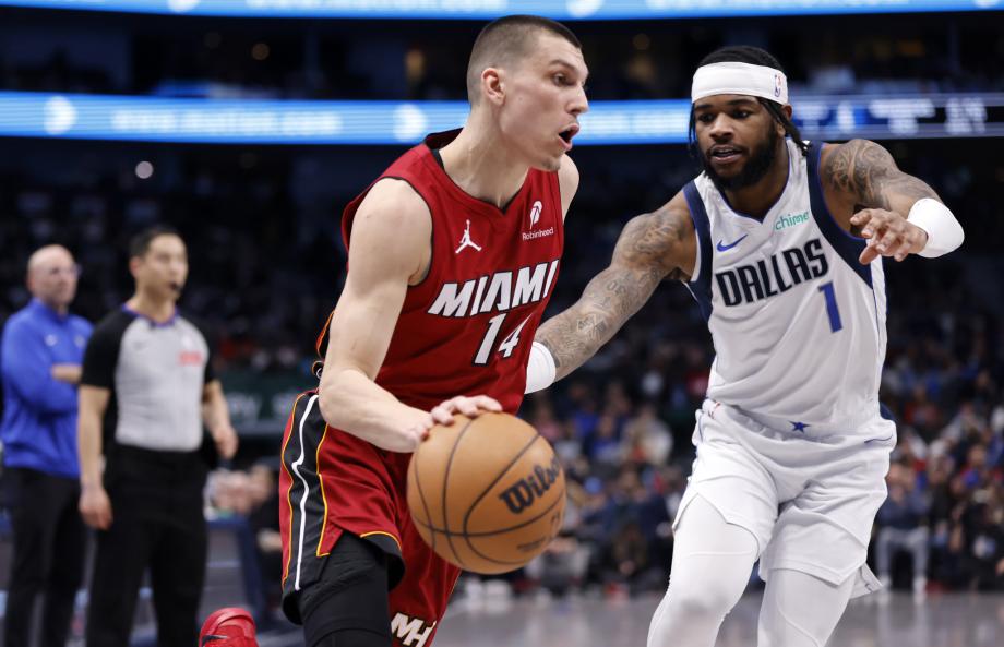 希罗40+8李凯尔15+10 热火客场不敌独行侠