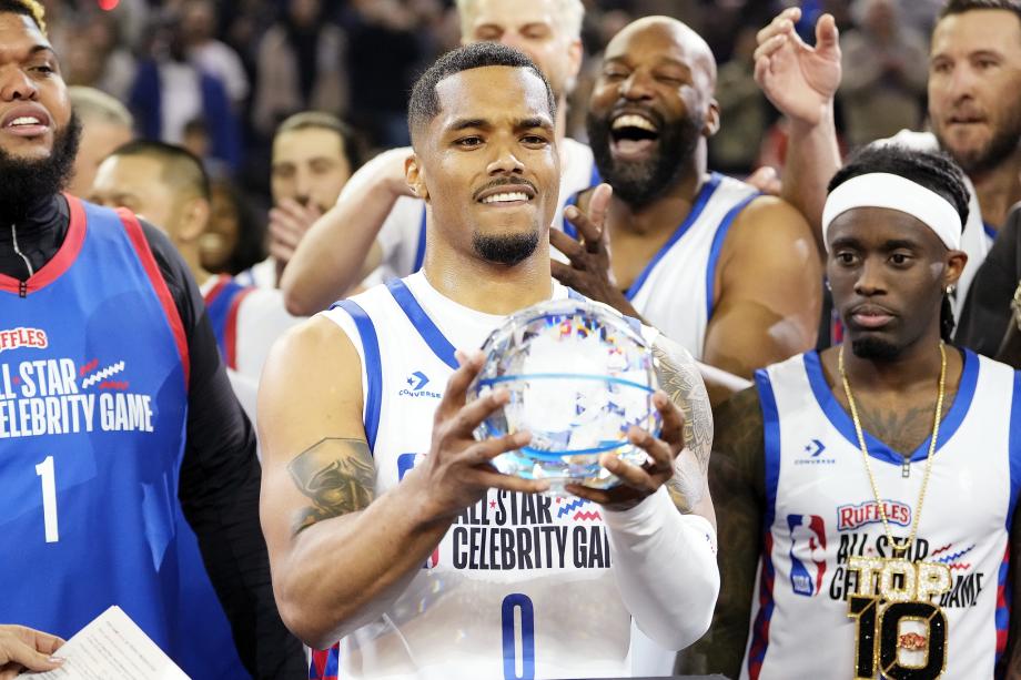 全明星名人赛：邦兹队战胜莱斯队 王鹤棣2分4篮板