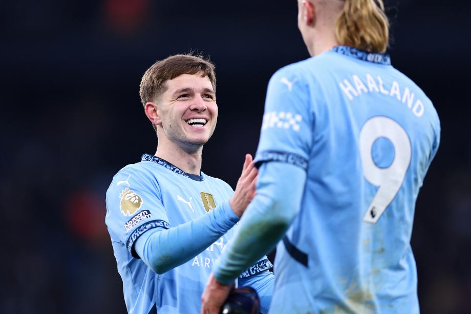 马尔穆什戴帽哈兰德伤退 曼城4-0纽卡斯尔