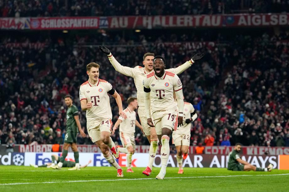 欧冠-阿方索-戴维斯补时绝杀 拜仁总分3-2晋级