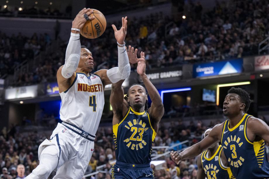 约基奇18+19哈利伯顿19+15 掘金力克步行者