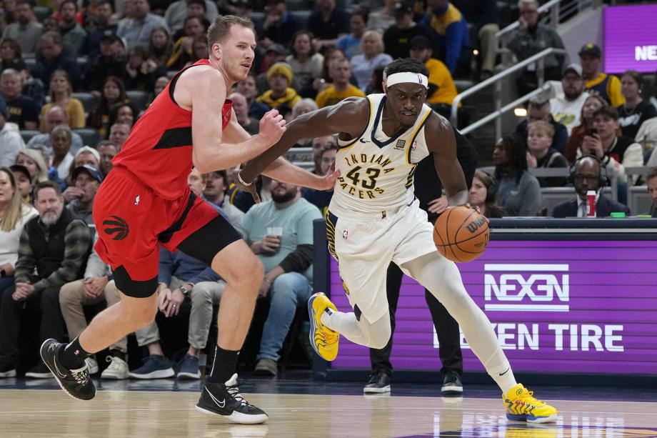 哈里伯顿33+11特纳两双 步行者主场大胜猛龙