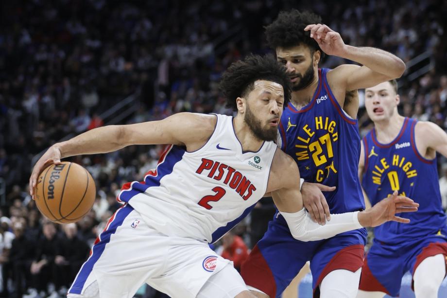 约基奇大三双23+17+15 掘金终结活塞8连胜