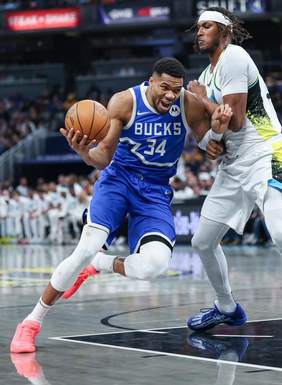 NBA-步行者115-114险胜雄鹿 字母哥19+17+7