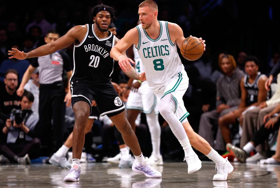 波尔津吉斯24分塔图姆20+8+8 绿军客场险胜篮网