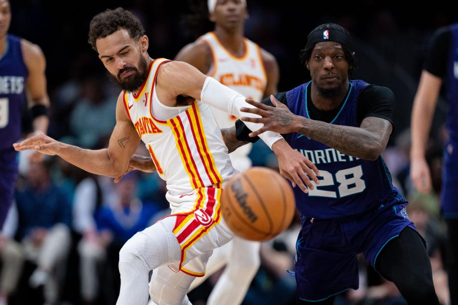 NBA常规赛：老鹰134-102黄蜂 特雷杨31分