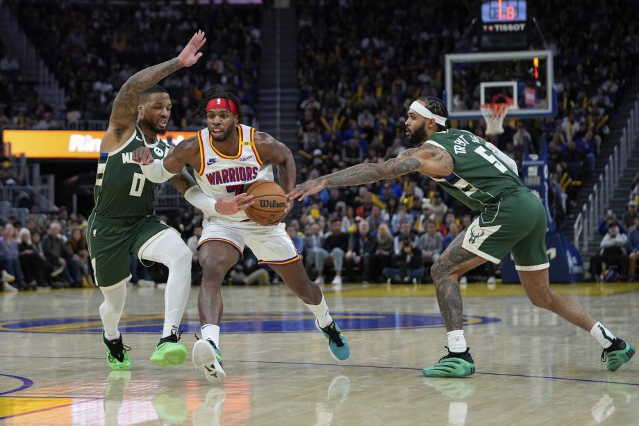 NBA：勇士104-93雄鹿 巴特勒24分8板10助攻