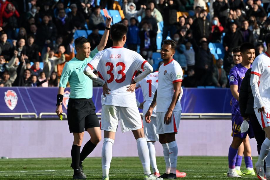 罗斯破门对手两人被罚下 津门虎主场胜海牛