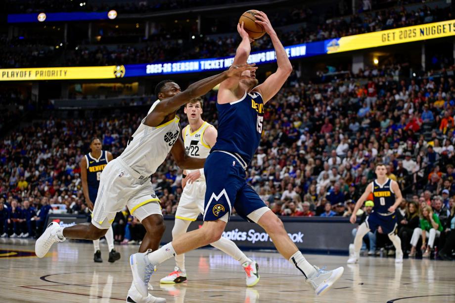 约基奇27+14+6威少双里程碑 掘金36分大胜爵士