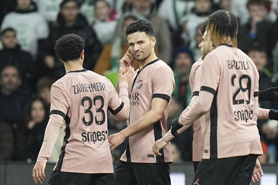 法甲-杜埃双响拉莫斯破门 大巴黎6-1圣埃蒂安