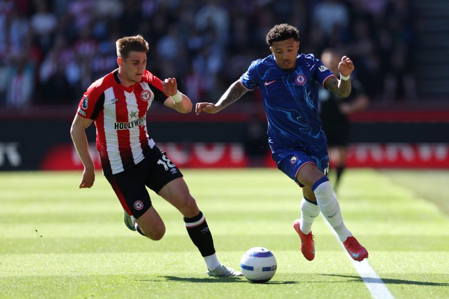 英超-切尔西0-0布伦特福德 无缘连胜仍排名第四