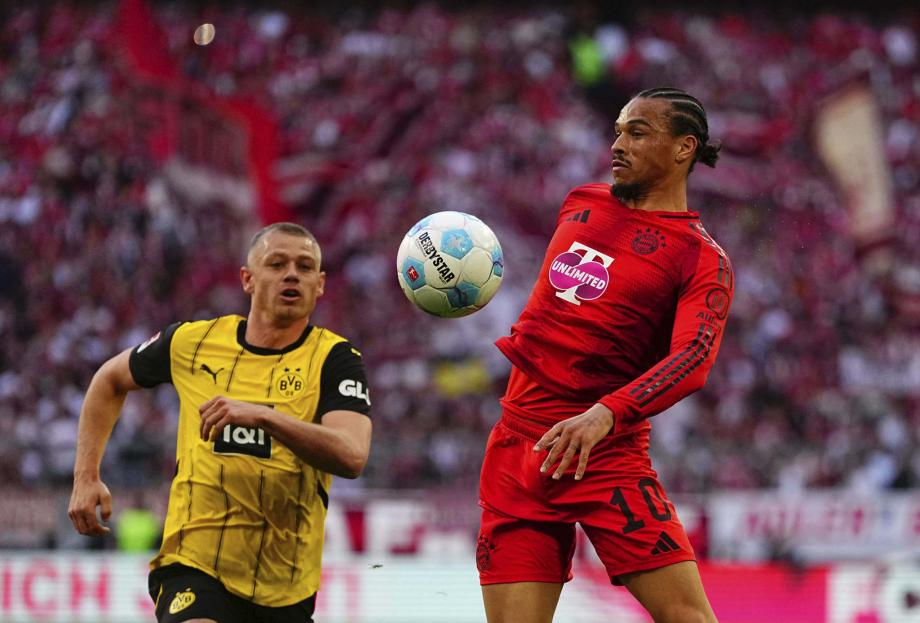 格纳布里一条龙破门 拜仁2-2多特蒙德