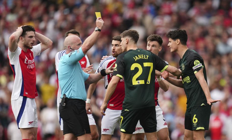 赖斯助攻托马斯破门 阿森纳1-1布伦特福德