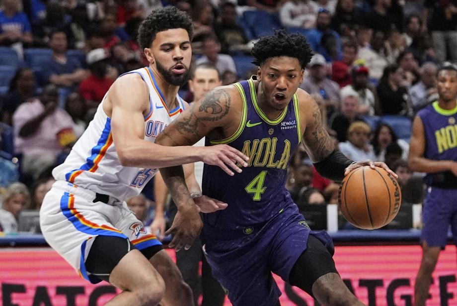 卡尔森26分10板 雷霆客场轻取鹈鹕