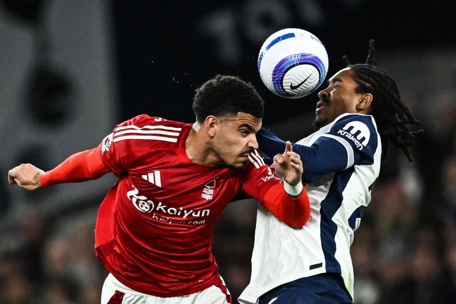 英超-理查利森破门难救主 热刺1-2不敌诺丁汉森林