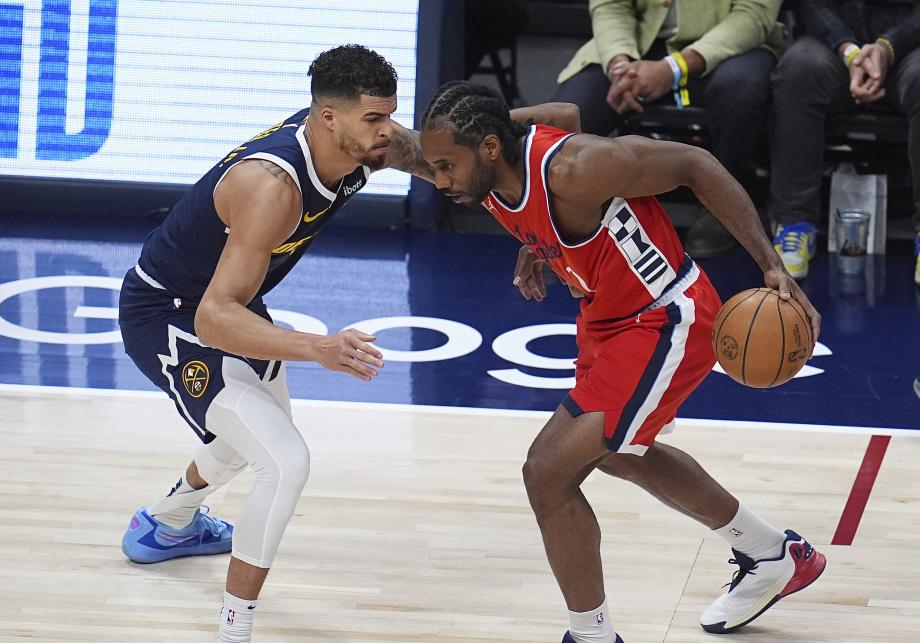 莱昂纳德39分约基奇空砍三双 快船险胜掘金