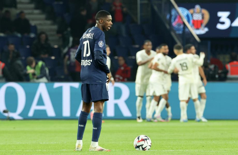 法甲-巴黎1-3尼斯 赛季联赛不败金身遭破