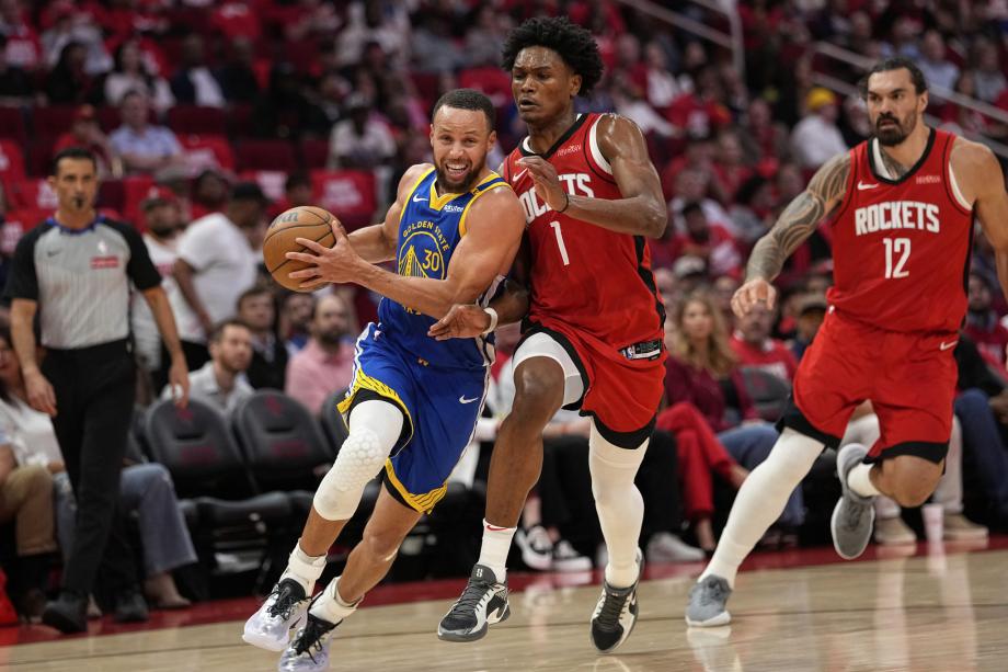 范弗里特26分库里13+7 火箭击败勇士总分2-3