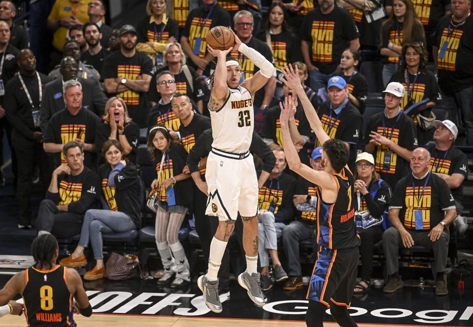 戈登三分准绝杀约基奇42+22 掘金逆转雷霆1-0