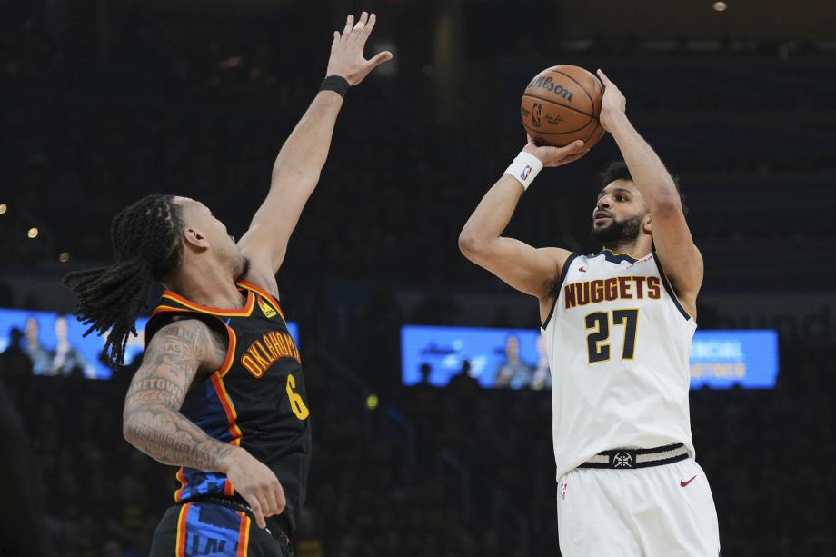 亚历山大34+8约基奇6犯 雷霆狂胜掘金总分1-1