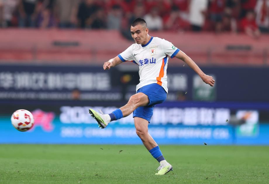 中超-卡扎伊什维利破门武磊赛季首球 海港1-1泰山