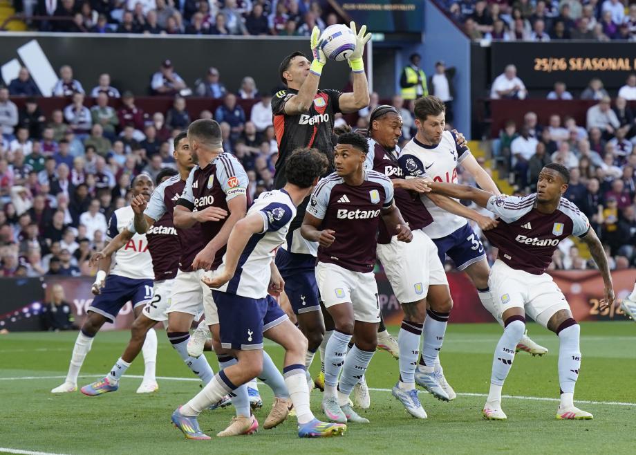 孔萨破门卡马拉建功 热刺0-2阿斯顿维拉六轮不胜