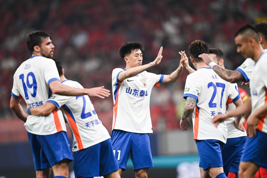 中超-卡扎伊什维利破门武磊赛季首球 海港1-1泰山