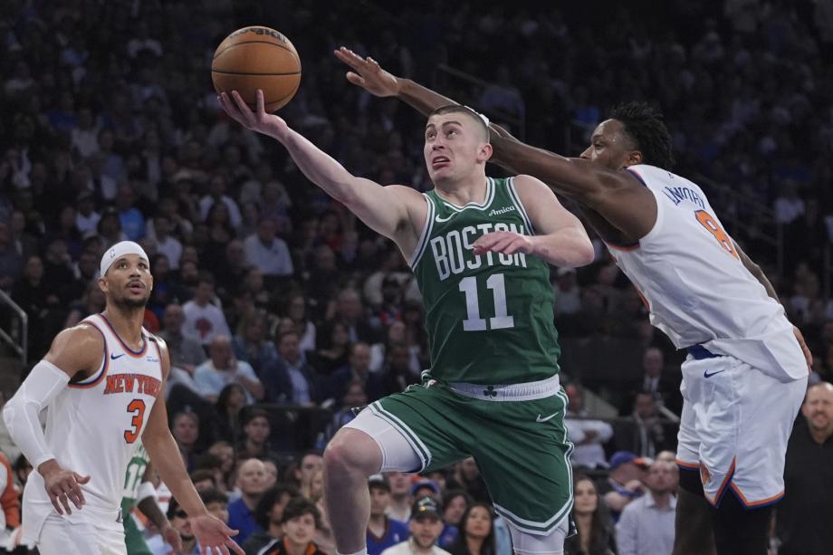 尼克斯38分大胜凯尔特人 总比分4-2晋级东部决赛