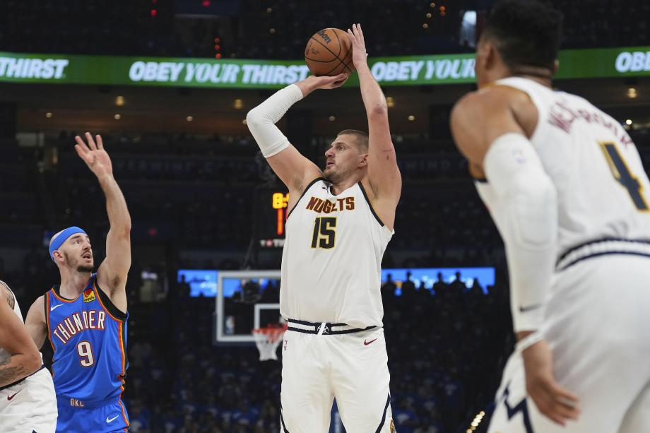 亚历山大35分约基奇20+9+7 雷霆大胜掘金