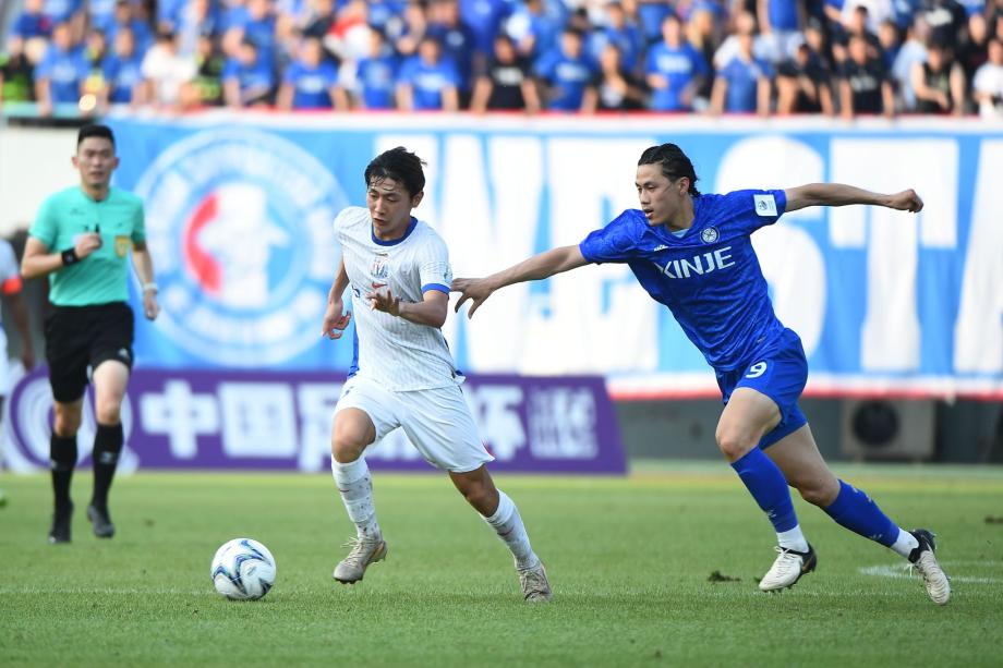 于汉超双响 上海申花3-0无锡吴钩晋级足协杯16强