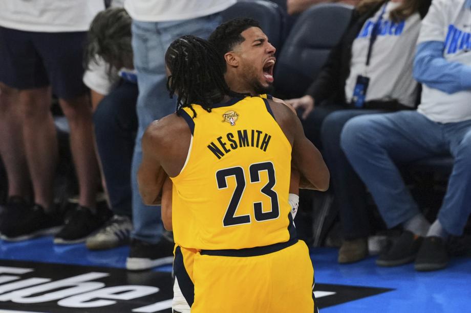 哈利伯顿0.3秒准绝杀 步行者逆转雷霆总决赛开门红