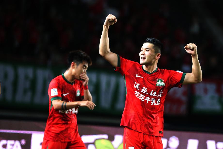 王上源、钟义浩传射 河南3-2浙江进足协杯8强