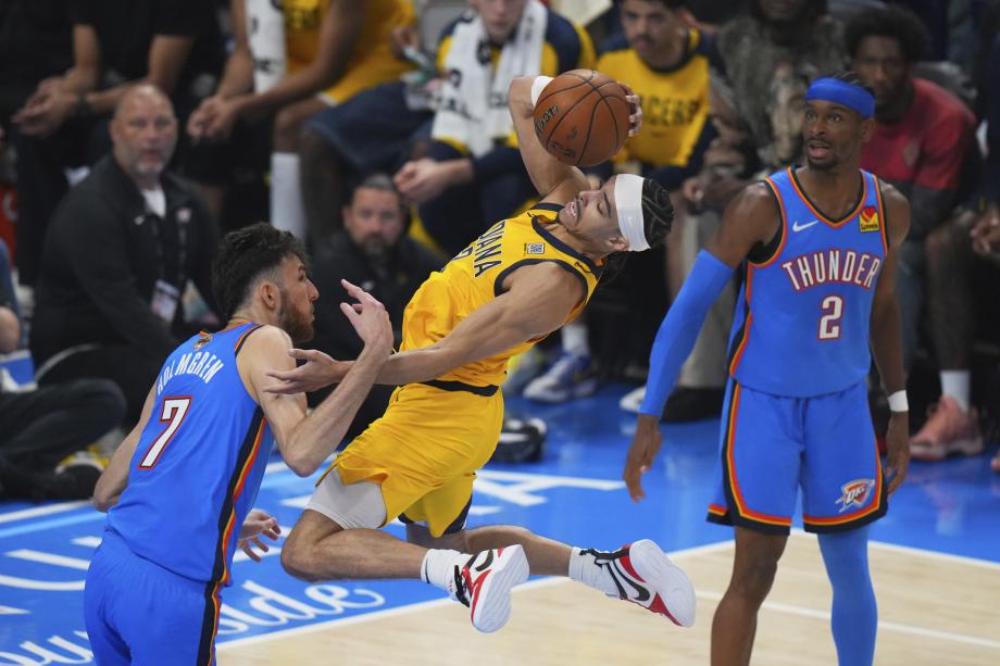 雷霆抢七大战力克步行者 获得本赛季NBA总冠军